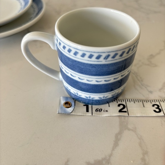 Morning by Felissimo set of two plates and small expresso cup - Picture 2 of 9